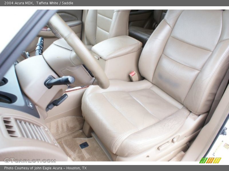 Taffeta White / Saddle 2004 Acura MDX