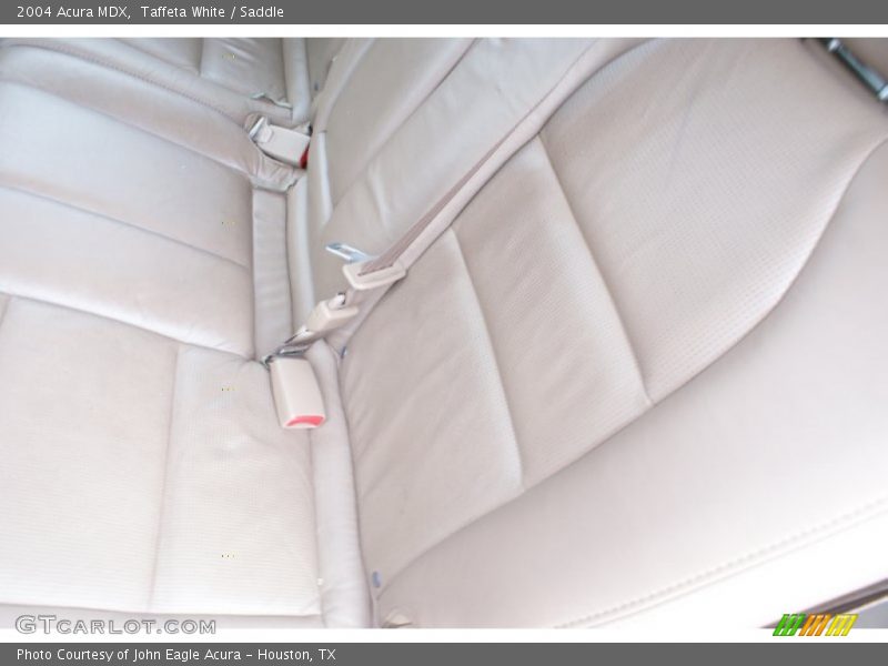 Taffeta White / Saddle 2004 Acura MDX