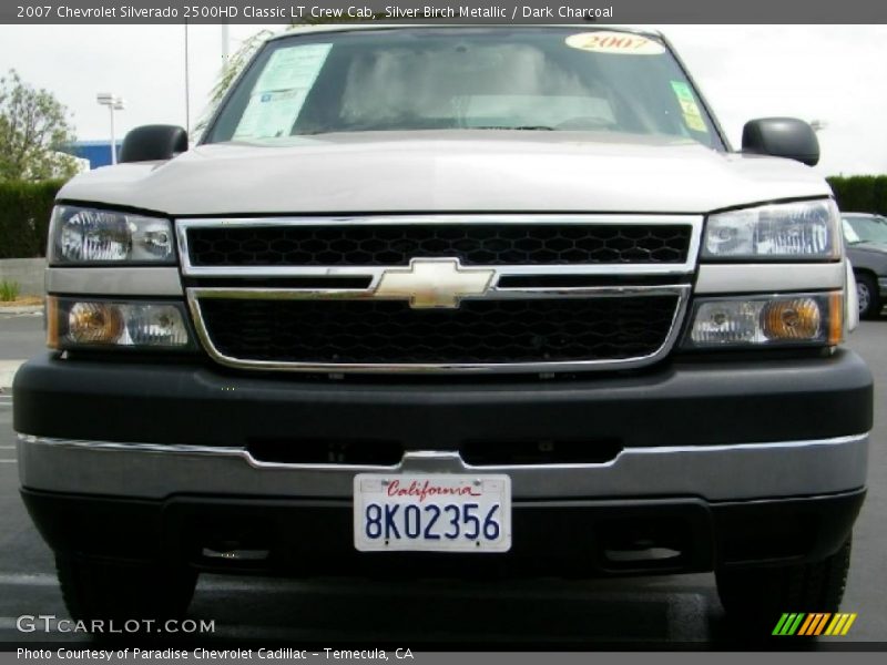 Silver Birch Metallic / Dark Charcoal 2007 Chevrolet Silverado 2500HD Classic LT Crew Cab