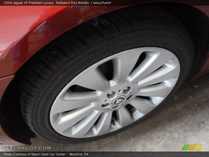 Radiance Red Metallic / Ivory/Oyster 2009 Jaguar XF Premium Luxury