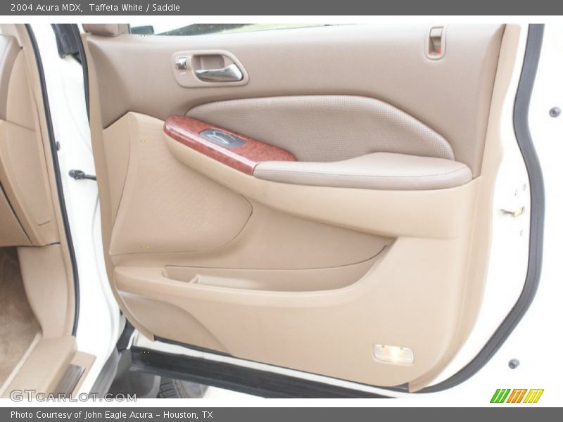 Taffeta White / Saddle 2004 Acura MDX