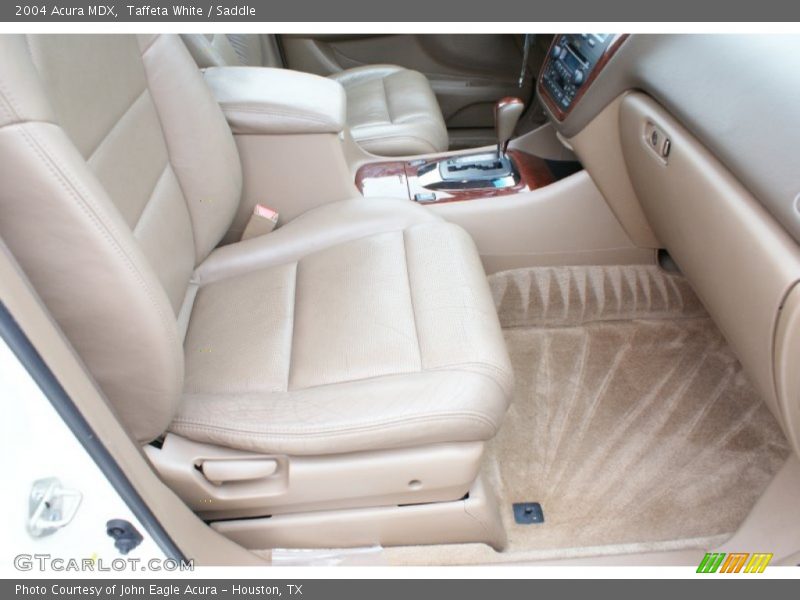 Taffeta White / Saddle 2004 Acura MDX