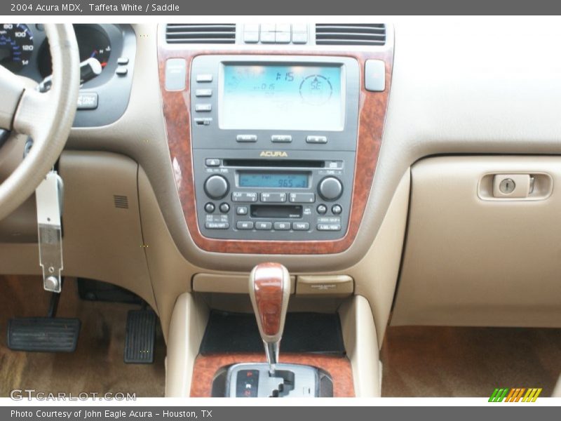 Taffeta White / Saddle 2004 Acura MDX