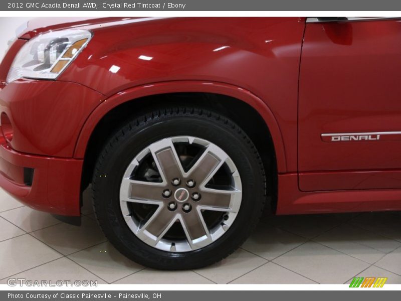 Crystal Red Tintcoat / Ebony 2012 GMC Acadia Denali AWD