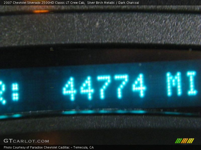 Silver Birch Metallic / Dark Charcoal 2007 Chevrolet Silverado 2500HD Classic LT Crew Cab