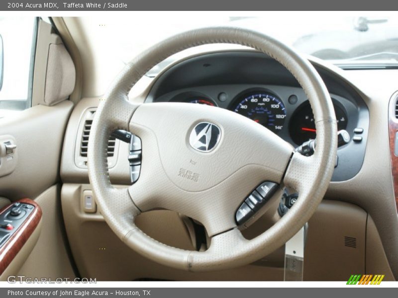Taffeta White / Saddle 2004 Acura MDX