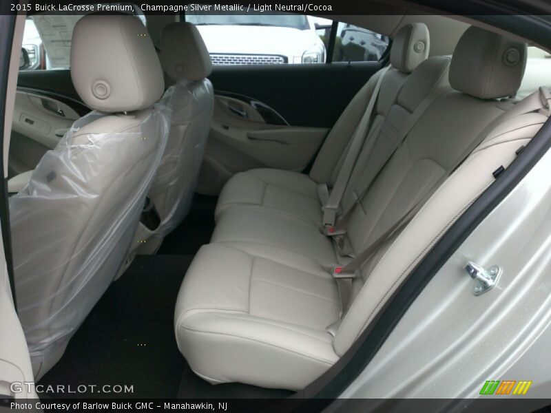 Champagne Silver Metallic / Light Neutral/Cocoa 2015 Buick LaCrosse Premium