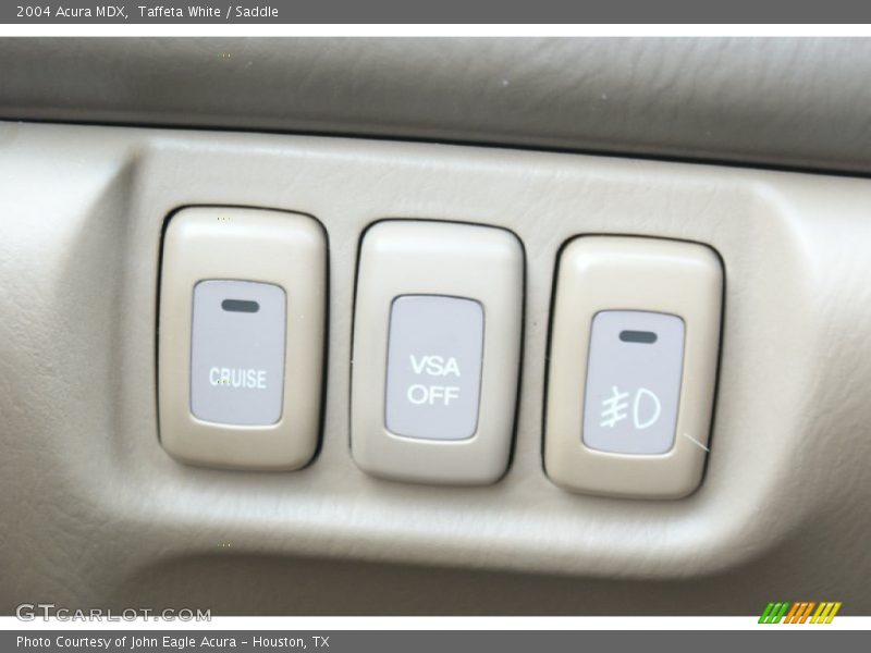 Taffeta White / Saddle 2004 Acura MDX