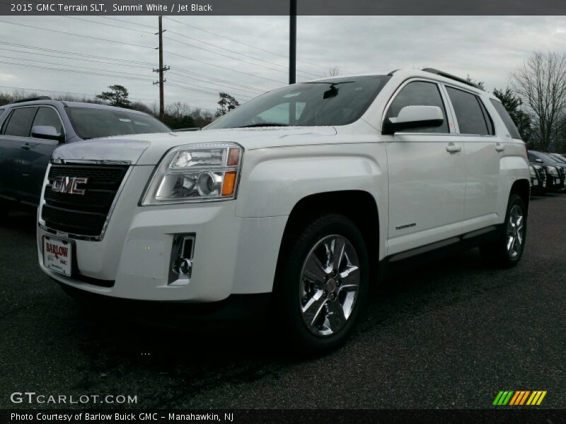 Summit White / Jet Black 2015 GMC Terrain SLT