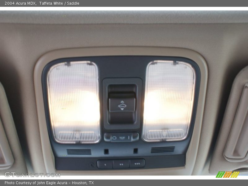 Taffeta White / Saddle 2004 Acura MDX
