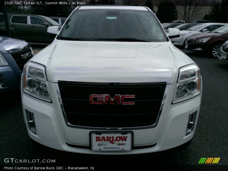 Summit White / Jet Black 2015 GMC Terrain SLT
