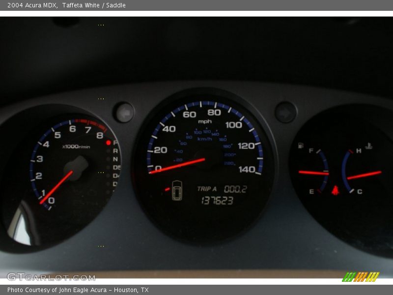 Taffeta White / Saddle 2004 Acura MDX