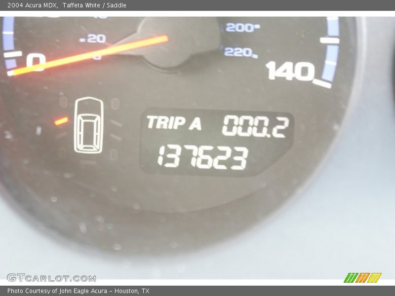 Taffeta White / Saddle 2004 Acura MDX