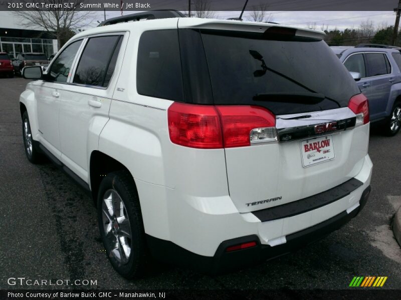 Summit White / Jet Black 2015 GMC Terrain SLT