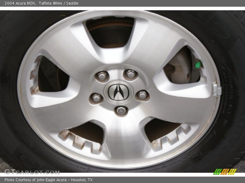 Taffeta White / Saddle 2004 Acura MDX