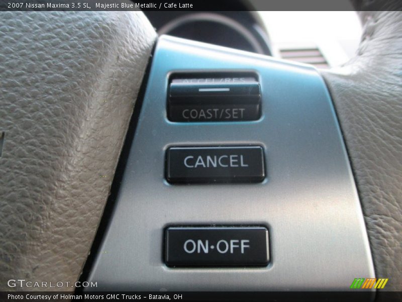 Majestic Blue Metallic / Cafe Latte 2007 Nissan Maxima 3.5 SL