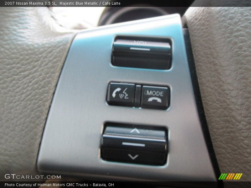 Majestic Blue Metallic / Cafe Latte 2007 Nissan Maxima 3.5 SL