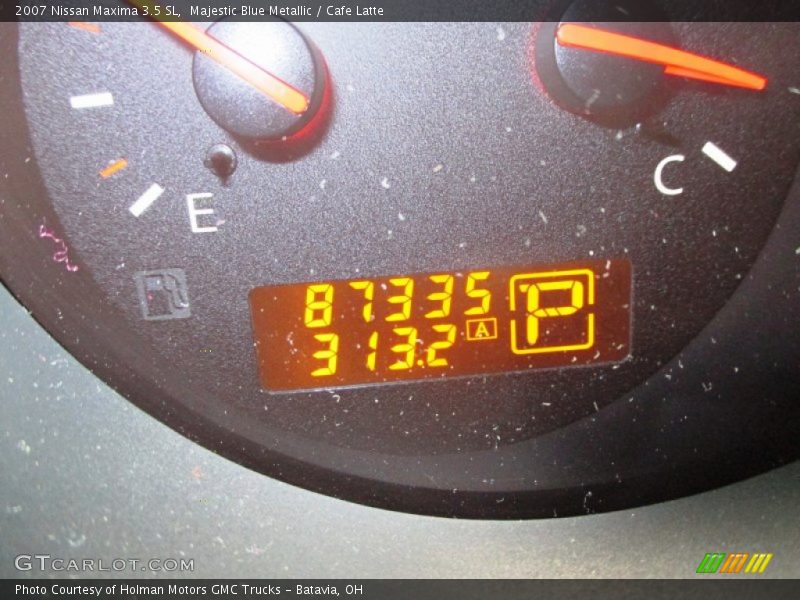 Majestic Blue Metallic / Cafe Latte 2007 Nissan Maxima 3.5 SL
