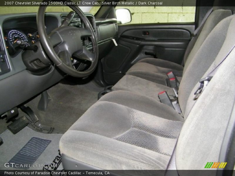 Silver Birch Metallic / Dark Charcoal 2007 Chevrolet Silverado 2500HD Classic LT Crew Cab