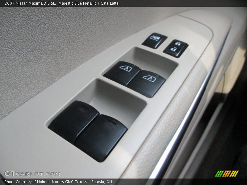 Majestic Blue Metallic / Cafe Latte 2007 Nissan Maxima 3.5 SL