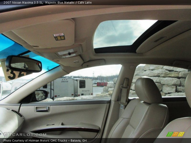 Majestic Blue Metallic / Cafe Latte 2007 Nissan Maxima 3.5 SL