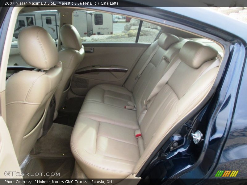 Majestic Blue Metallic / Cafe Latte 2007 Nissan Maxima 3.5 SL