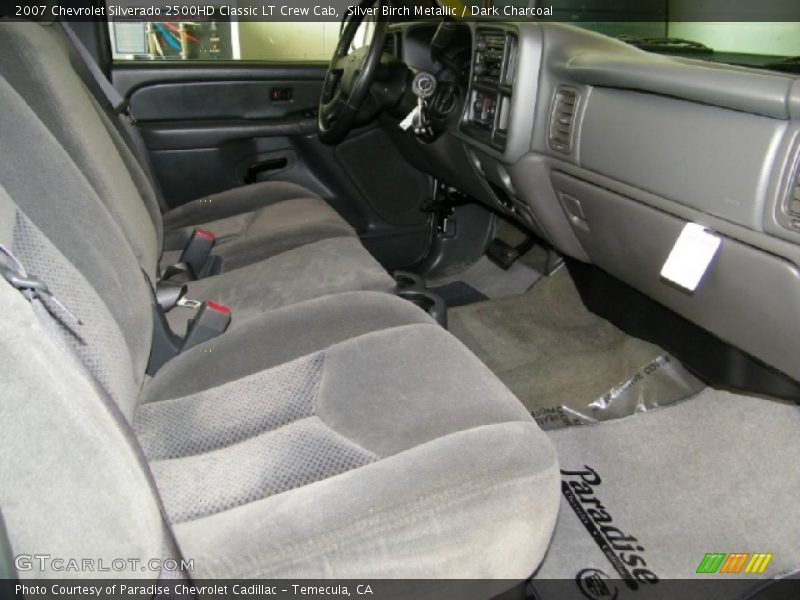 Silver Birch Metallic / Dark Charcoal 2007 Chevrolet Silverado 2500HD Classic LT Crew Cab