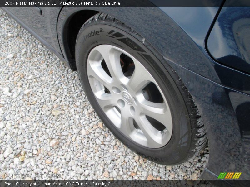 Majestic Blue Metallic / Cafe Latte 2007 Nissan Maxima 3.5 SL