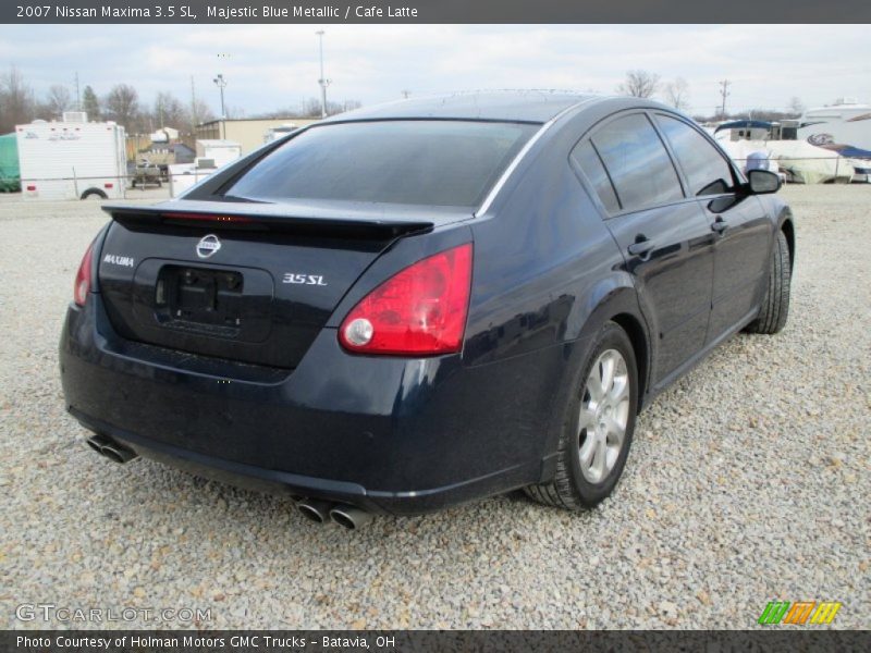 Majestic Blue Metallic / Cafe Latte 2007 Nissan Maxima 3.5 SL