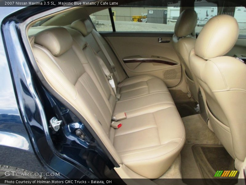 Majestic Blue Metallic / Cafe Latte 2007 Nissan Maxima 3.5 SL