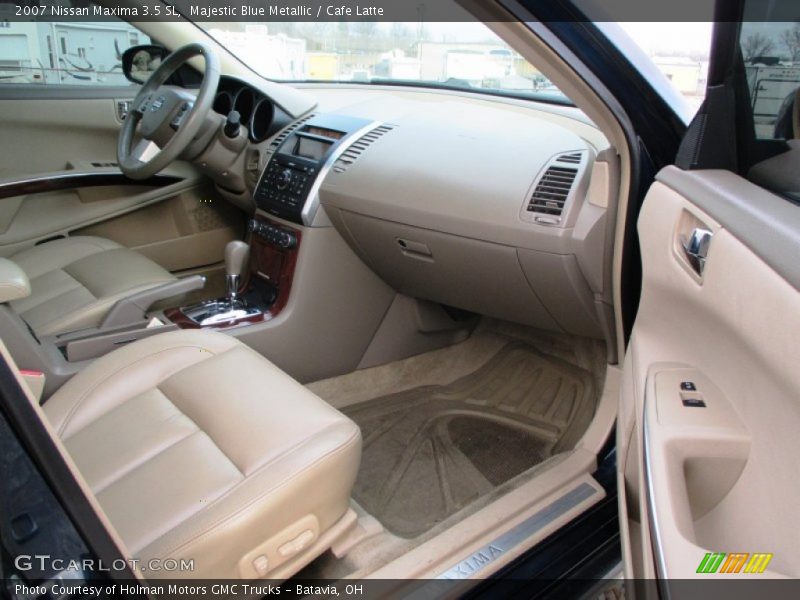 Majestic Blue Metallic / Cafe Latte 2007 Nissan Maxima 3.5 SL