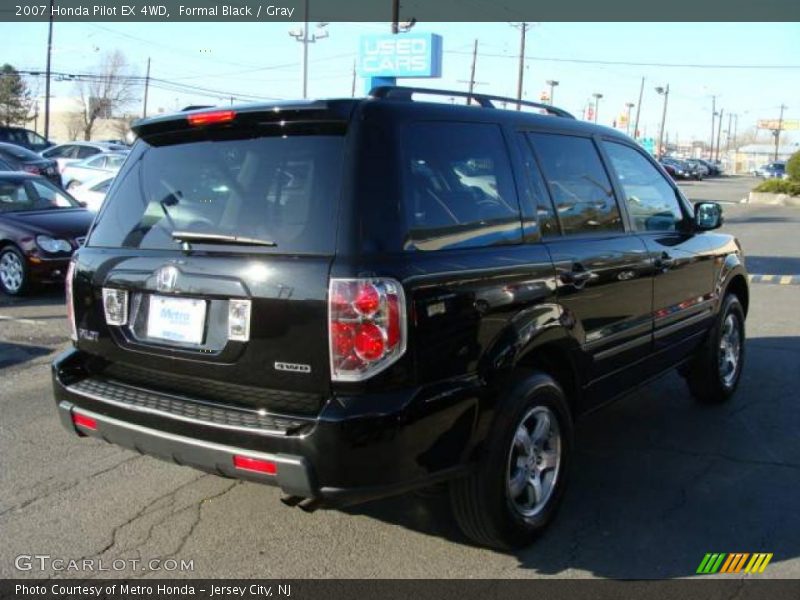 Formal Black / Gray 2007 Honda Pilot EX 4WD