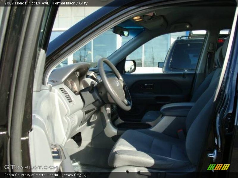 Formal Black / Gray 2007 Honda Pilot EX 4WD