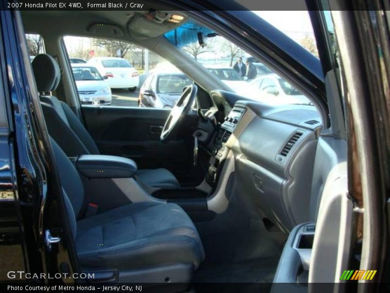 Formal Black / Gray 2007 Honda Pilot EX 4WD