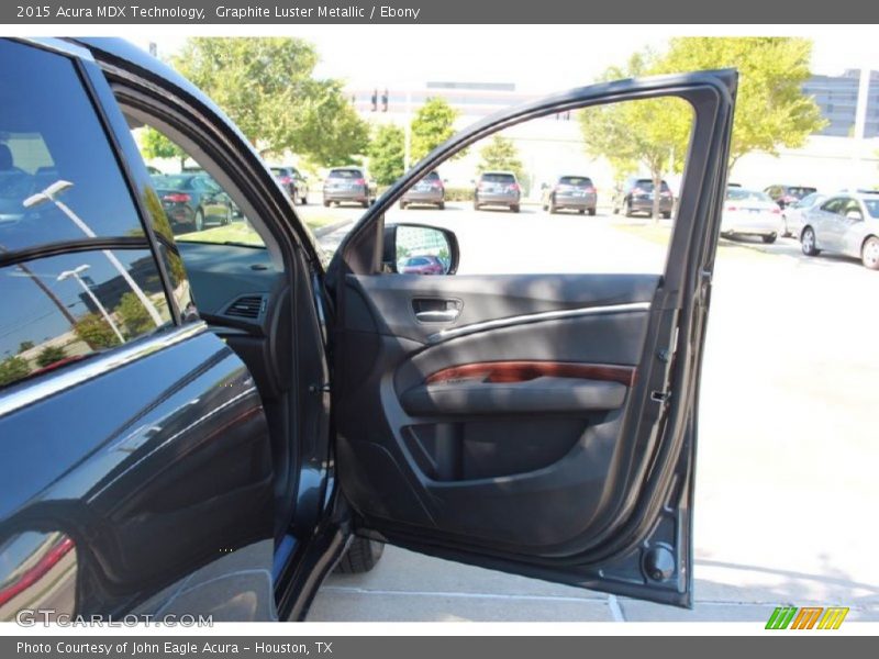 Graphite Luster Metallic / Ebony 2015 Acura MDX Technology