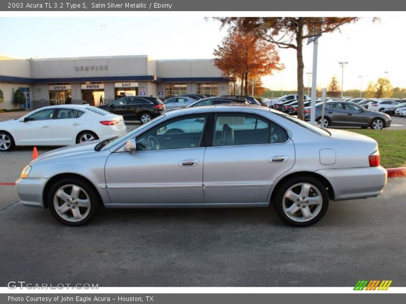 Satin Silver Metallic / Ebony 2003 Acura TL 3.2 Type S