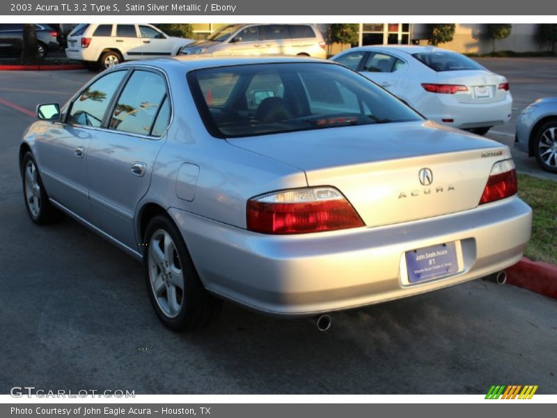 Satin Silver Metallic / Ebony 2003 Acura TL 3.2 Type S