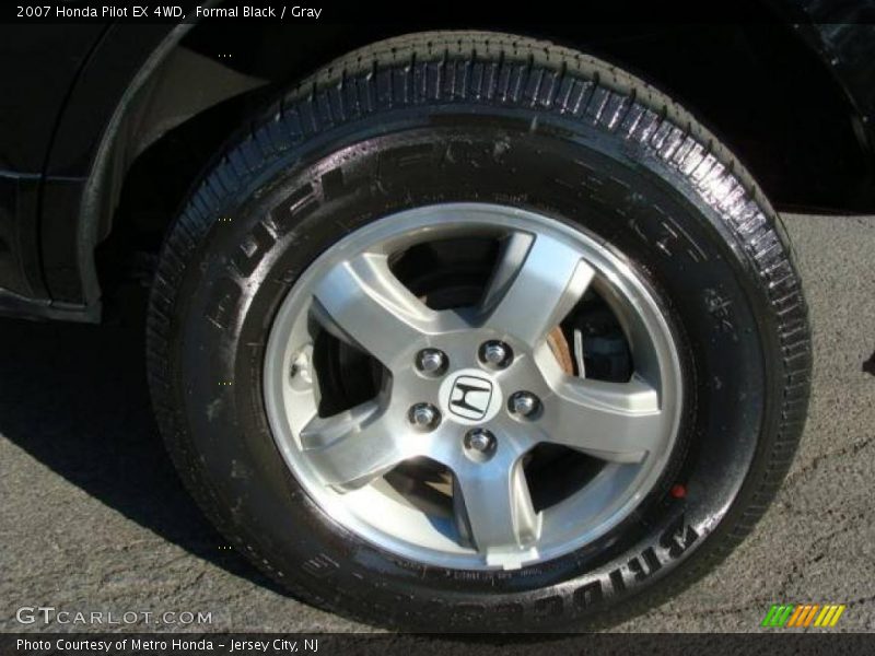 Formal Black / Gray 2007 Honda Pilot EX 4WD