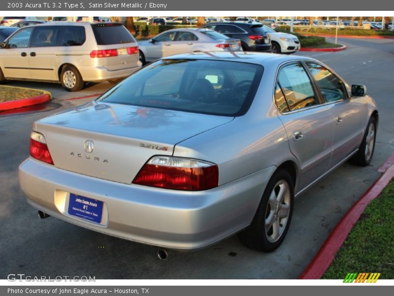 Satin Silver Metallic / Ebony 2003 Acura TL 3.2 Type S