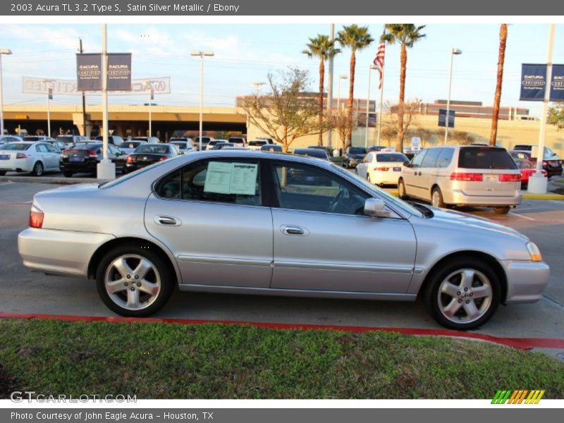 Satin Silver Metallic / Ebony 2003 Acura TL 3.2 Type S