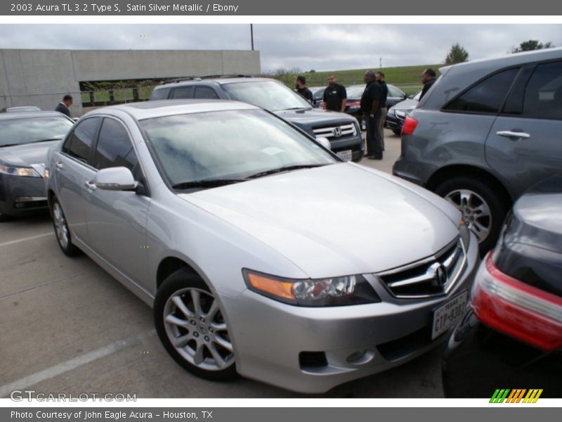 Satin Silver Metallic / Ebony 2003 Acura TL 3.2 Type S