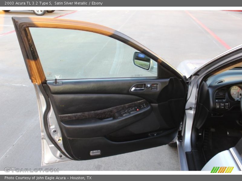 Satin Silver Metallic / Ebony 2003 Acura TL 3.2 Type S