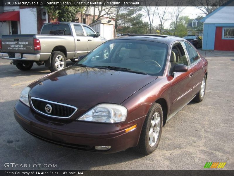 Chestnut Metallic / Medium Parchment 2000 Mercury Sable LS Premium Sedan