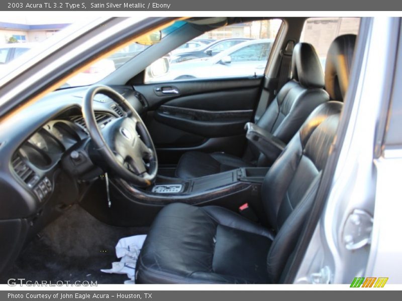 Satin Silver Metallic / Ebony 2003 Acura TL 3.2 Type S
