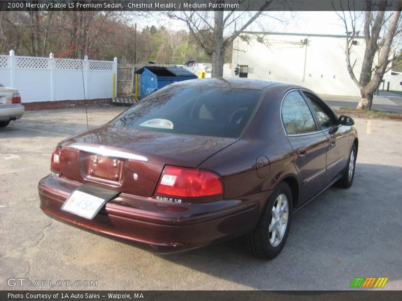 Chestnut Metallic / Medium Parchment 2000 Mercury Sable LS Premium Sedan