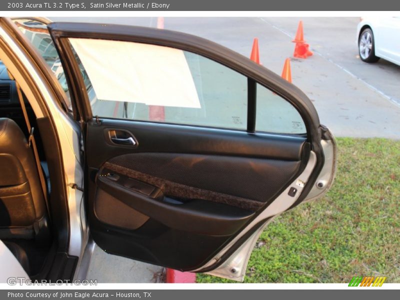 Satin Silver Metallic / Ebony 2003 Acura TL 3.2 Type S