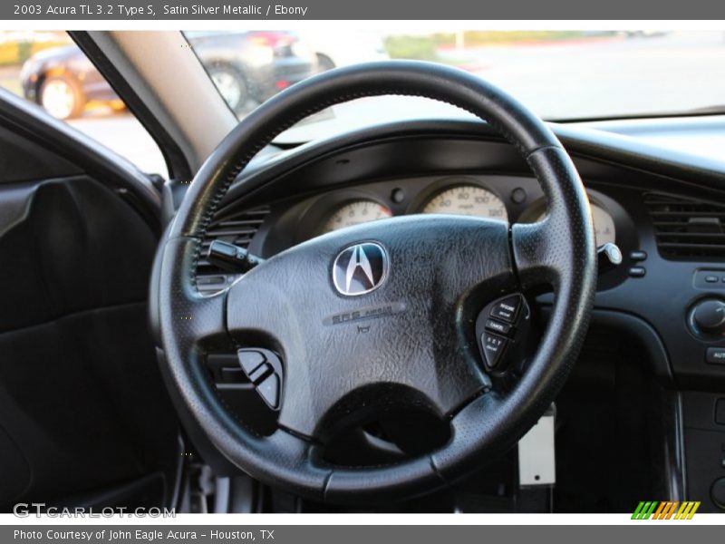 Satin Silver Metallic / Ebony 2003 Acura TL 3.2 Type S