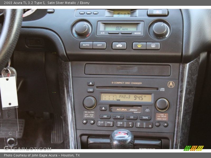 Satin Silver Metallic / Ebony 2003 Acura TL 3.2 Type S