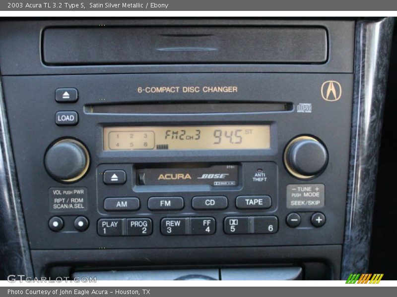 Satin Silver Metallic / Ebony 2003 Acura TL 3.2 Type S