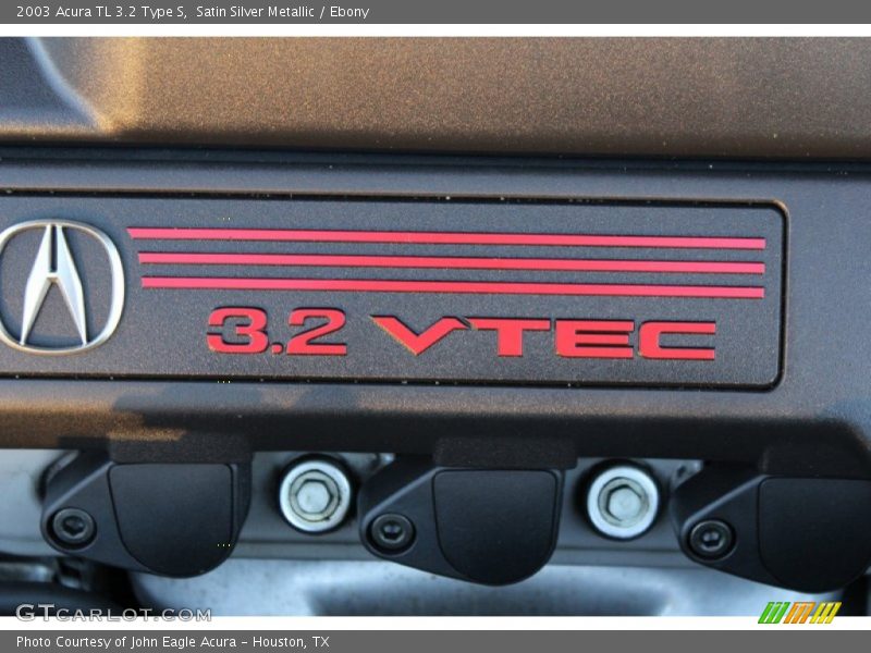 Satin Silver Metallic / Ebony 2003 Acura TL 3.2 Type S
